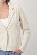 Load image into Gallery viewer, Monari Knitted Blazer 807932 - Sand Shell