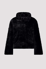 Load image into Gallery viewer, Monari Faux Fur Boxy Jacket 808513 - Black