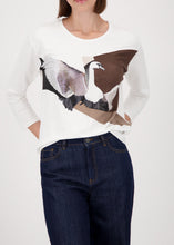 Load image into Gallery viewer, Monari White Swan Tee 808844 - White