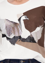 Load image into Gallery viewer, Monari White Swan Tee 808844 - White