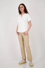 Load image into Gallery viewer, Monari Zip Top 809012 - White