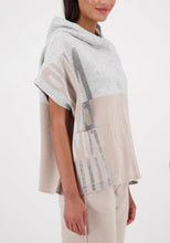 Load image into Gallery viewer, Monari Coloured Knit Vest Jacket 809622 - Grey and Champagne