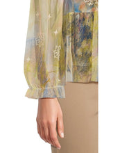 Load image into Gallery viewer, Johnny Was Charlot Mesh Blouse (slip) 16025-7 - Aurelius
