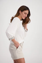 Load image into Gallery viewer, Monari Sequins Sweater 408938 - Off White