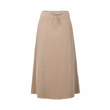 Load image into Gallery viewer, Vassalli A Line Pull On Cord Skirt 7060M - Oat