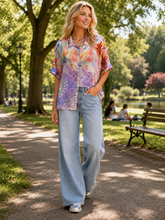 Load image into Gallery viewer, Johnny Was The Audrey Short Sleeve Shirt C16625-4 - Cindy