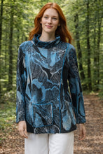 Load image into Gallery viewer, Renoma Irina Burnout Top 2706 - Multi