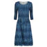 Load image into Gallery viewer, Alquema 3/4 Sleeve Smash Pocket Dress AD544DEN - Denim