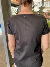 Load image into Gallery viewer, Foil You've Got Flare Tee CFO8305 - Black