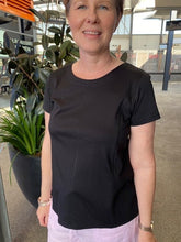 Load image into Gallery viewer, Foil You've Got Flare Tee CFO8305 - Black