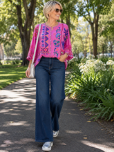 Load image into Gallery viewer, Johnny Was Brony Blouse C14726 - Spring Crocus