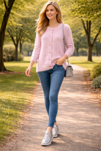 Load image into Gallery viewer, Foil Fluffin Cute Cardi CFO8428 - Barely Pink
