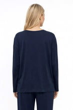 Load image into Gallery viewer, Lauren Como Studio Top 130CSTN - Navy