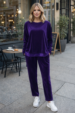 Load image into Gallery viewer, Lauren Luca Lounge Pant 130LLPP - Purple