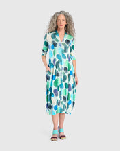 Load image into Gallery viewer, Alembika Margarita Cocoon Dress RD341 - Aqua