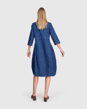 Load image into Gallery viewer, Alembika Denim Dress SD913 - Denim Blue