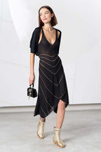 Load image into Gallery viewer, Elisa Cavaletti Knit Jacket ELP254027105 - Black