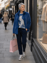 Load image into Gallery viewer, Renoma Dana Fluff Jacket 2132 - Denim