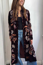 Load image into Gallery viewer, Johnny Was Misty Leopard Velvet Shirt Dress J30025-8 Gineva