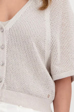 Load image into Gallery viewer, Monari Cardigan Jacket Ajour 408897 - Light Sand