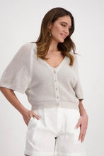Load image into Gallery viewer, Monari Cardigan Jacket Ajour 408897 - Light Sand