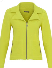 Load image into Gallery viewer, Dolcezza Zip Jacket 74213 - Citrus