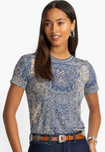 Load image into Gallery viewer, Johnny Was Janie Favourite Tee 13425 - Denim