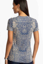 Load image into Gallery viewer, Johnny Was Janie Favourite Tee 13425 - Denim