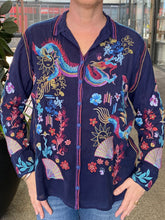 Load image into Gallery viewer, Johnny Was Blouse 11825 - Velouria