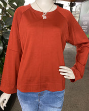 Load image into Gallery viewer, Foil Belong Together Sweater CFO7996 - Intense Rust