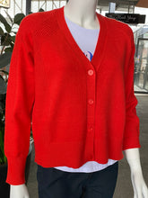 Load image into Gallery viewer, Foil Rib Tickling Cardigan CFO8040 - Neon Flash