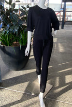 Load image into Gallery viewer, Monari Celebrate Banded Top 808615 - Black