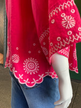 Load image into Gallery viewer, Johnny Was Linen Cropped Kimono Della J43525-4 - Jazzy