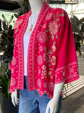 Load image into Gallery viewer, Johnny Was Linen Cropped Kimono Della J43525-4 - Jazzy