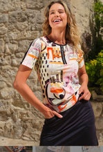 Load image into Gallery viewer, Dolcezza Instamatic Zip Front Top 25631 - Multi