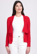 Load image into Gallery viewer, Foil Chasing Waterfalls Cardigan - Red
