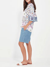 Load image into Gallery viewer, Verge Illusion Top 9963 - Tile Print