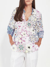 Load image into Gallery viewer, Verge Illusion Top 9963 - Tile Print