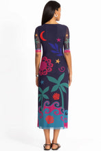 Load image into Gallery viewer, Johnny Was Astrid Mesh Midi Dress L36825-4 - Palomas Island