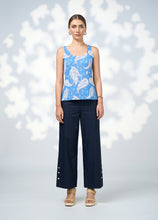 Load image into Gallery viewer, Loobies Story Sibella Blouse LS3028 - Chambray Multi