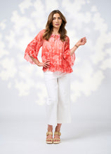 Load image into Gallery viewer, Loobies Story Stevie Blouse LS3053 - Blood Orange