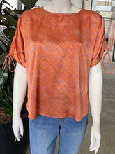 Load image into Gallery viewer, Lauren Silk Top - Copper