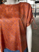 Load image into Gallery viewer, Lauren Silk Top - Copper