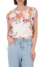 Load image into Gallery viewer, Monari Gradient Top 409633 - Cream Floral