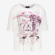 Load image into Gallery viewer, Monari City Print T Shirt 409112 Off White