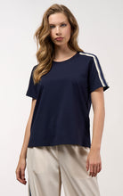 Load image into Gallery viewer, Madly Sweetly Linear Tee MS1617 - Navy