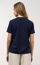 Load image into Gallery viewer, Madly Sweetly Linear Tee MS1617 - Navy