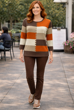 Load image into Gallery viewer, Kleio Miss Elegance Top -34513 Tan Rust