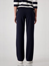 Load image into Gallery viewer, Monari Straight-Leg Trousers with Script Waistband 409332 - Deep Ocean