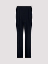 Load image into Gallery viewer, Monari Straight-Leg Trousers with Script Waistband 409332 - Deep Ocean